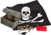Melissa & Doug Wooden Pirate Chest Toy, Pirate Accessories for Kids