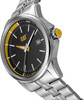 CAT (Caterpillar) Slider Black /Yellow Steel Men's Watch 43mm with Black Dial