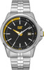 CAT (Caterpillar) Slider Black /Yellow Steel Men's Watch 43mm with Black Dial