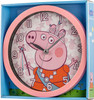 Peppa Pig Battery Operated Wall Clock Pink