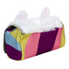 Fluffy Plush Cat Roll Up Pencil Case with Pointy Ears