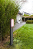 Qubo LED Outdoor Bollard Standing Light Modern Aluminium in Anthracite