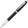Sheaffer 100 Black Lacquer Rollerball Pen with Chrome Trim