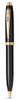 Sheaffer 100 Black Lacquer Ballpoint Pen with Gold-Tone Trim