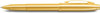 Sheaffer 100 Bright Gold PVD Rollerball Pen with Gold Trim E1937251
