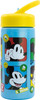 Mickey Mouse Drinks Bottle with Flip Up Dispenser Blue and Yellow