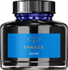 Parker Fountain Pen Ink Bottle Washable Blue QUINK Ink 57 ml