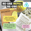 Ecoegg Laundry Egg Refill Pack Up to 50 Washes Fragrance Free