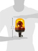 Ring Automotive RCV9930 Dual Voltage Pole Mount Beacon Amber (Bulb not Included)