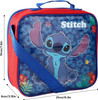 Disney Lilo and Stich Insulated Lunch Bag with Sandwich Box and Bottle