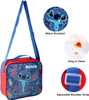 Disney Lilo and Stich Insulated Lunch Bag with Sandwich Box and Bottle