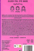 JiiNJU Beauty Hydrating Silver Foil Eye Mask