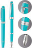Cross Bailey Light Polished Extra Fine Nib Teal Resin Fountain Pen