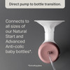 Tommee Tippee Made for Me Single Electric Breast Pump, Massaging Silicone Cup
