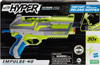 NERF Hyper Impulse-40 Blaster, 30 Nerf Hyper Rounds, Spring-Open Instant Reload