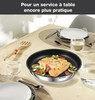 Tefal Ingenio Emotion Stainless Steel 24cm and 28cm Frypans with Handle
