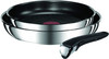 Tefal Ingenio Emotion Stainless Steel 22cm and 24cm Frypans with Handle