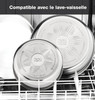 Tefal Ingenio Emotion Stainless Steel 22cm and 24cm Frypans with Handle