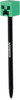 Minecraft Fine Point Rollerball Pen with Rubber Topper Choose from 4 Styles