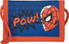 Spiderman POW! Zipped Tri Fold Pouch Wallet with Lanyard