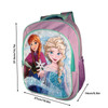 Disney Frozen Large Backpack with Front Zipped Pocket, Padded Straps and Handle