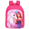 Barbie Large Backpack with Front Zipped Pocket and Padded Straps and Handle