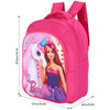 Barbie Large Backpack with Front Zipped Pocket and Padded Straps and Handle