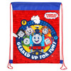 Thomas and Friends Large Drawstring Gym Bag 16" X 13" (43cm x 33cm)