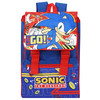 Sonic the Hedgehog Deluxe Padded Square Style Backpack