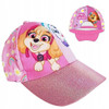 Paw Patrol Baseball Cap Featuring Skye and Everest Pink with Glitter Peak
