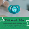 Tommee Tippee Every Day Essential Latex Dummies Round Cherry Shaped Teat Blue