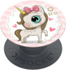 PopSockets PopGrip Extendable Grip for Phones Basic Unicorn
