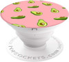 PopSockets PopGrip Extendable Grip for Phones Avocados Pink