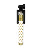 Disney Mickey Mouse Wireless Selfie Stick Gold White and Black Finish