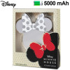 Disney Minnie Mouse 3D Mirror Powerbank Battery Backup 5000mAh Silver