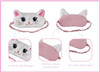 Cute Plush Cat Sleep Eyemask White Persian Cat