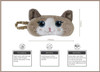 Cute Plush Cat Sleep Eyemask Cocoa Ragdoll Cat