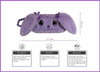Cute Plush Bunny Sleep Eyemask Purple Bunny Rabbit