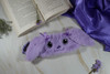 Cute Plush Bunny Sleep Eyemask Purple Bunny Rabbit