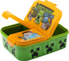 Minecraft 3 Compartment Sandwich Lunch Box