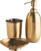 3 Piece Bathroom Accessory Set, Soap Dispenser, Dish and Tumbler 4 Styles