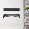 Wall Mounted Clothes Airer, Indoor Outdoor Retractable Clothes Drying Rack Grey