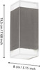 EGLO LED Stainless Steel Outdoor Wall Light TABO-LED 93364