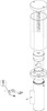 Eglo Stainless Steel Outdoor Wall Light Bubble Effect with Steel GU10-LED 94127
