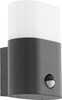 EGLO Favria LED Outdoor Wall Light 1-Bulb with Motion Sensor Aluminium Plastic