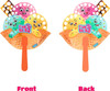 Bubble Magic Fan Bubs Ice Cream Sundae, Bubble Solution with Hand Fan