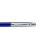 Sheaffer 100 Blue & Brushed Chrome 0.7 mm Mechanical Pencil With Chrome Trim