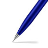 Sheaffer 100 Blue & Brushed Chrome 0.7 mm Mechanical Pencil With Chrome Trim