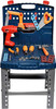 Construction Workbench-Kids Tool Set-Portable Toolbox 45 Tools and Accessories