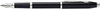 Cross Century II Black Medium Nib Fountain Pen with Chrome